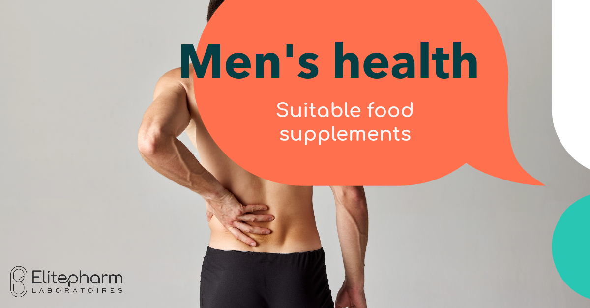 Men’s health : suitable food supplements
